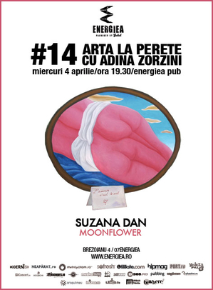 Arta la perete #14, cu Suzana Dan şi Adina Zorzini @ Energiea