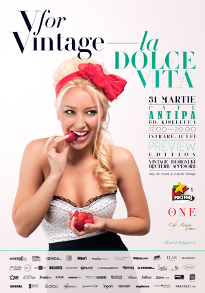 V for Vintage La Dolce Vita – târg de modă şi cultură vintage