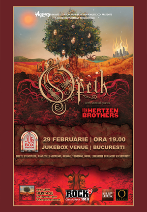 Detalii despre concertul Opeth din Jukebox Venue