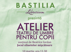 Ateliere pentru copii la Librăria Bastilia