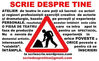 Atelierele “Scrie despre tine”