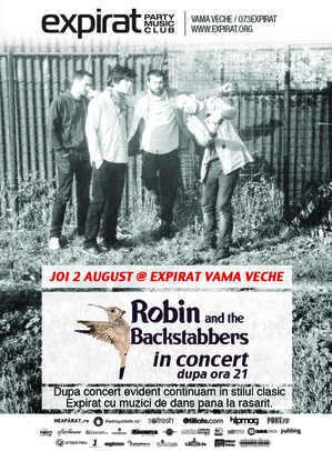 Concert Robin and the Backstabbers @ Expirat Vama Veche, 2 august