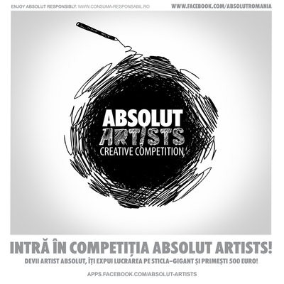 Absolut Artists - competiţie creativă