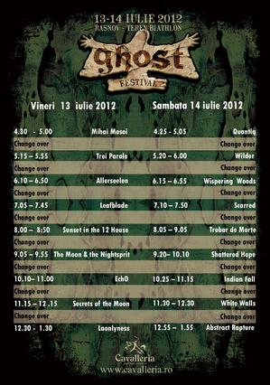 Programul Ghost Fest şi regulile de acces