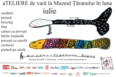 Ateliere de creativitate la Muzeul Ţăranului