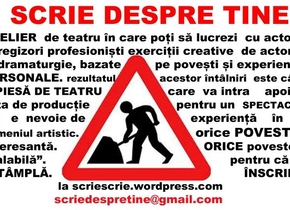 Atelierele “Scrie despre tine”