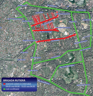 Restricţii de trafic în Bucureşti cu ocazia finalei Ligii Europa