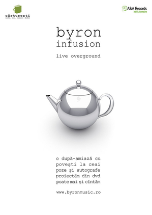 „byron Infusion” la Librăria Cărtureşti