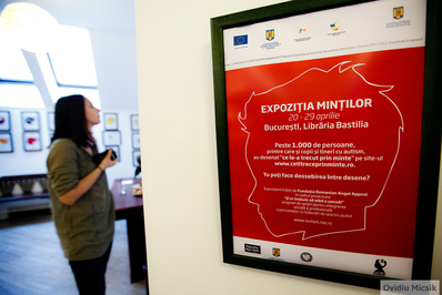 Expoziţia Minţilor la Librăria Bastilia