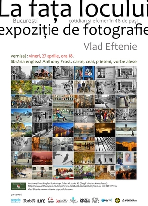 Expoziţie de fotografie urbană la Anthony Frost English Bookshop