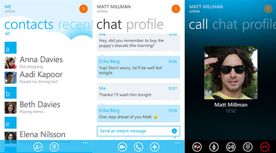 Skype a lansat versiunea pentru Windows Phone