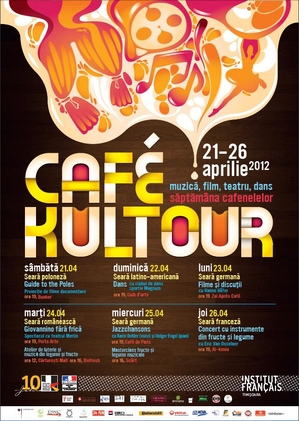 Cafekultour  - săptămâna cafenelelor, între 21 şi 26 aprilie