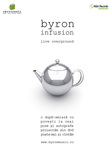 „byron Infusion” la Librăria Cărtureşti