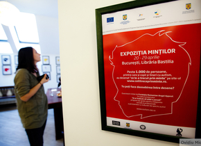 Expoziţia Minţilor la Librăria Bastilia