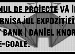 Piggy Bank - expoziţie Daniel Knorr şi Coate-Goale la Salonul de proiecte