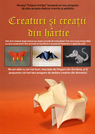 Ateliere de origami la Antipa