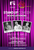 Stand-up comedy la Grand Cinema Digiplex, în aprilie