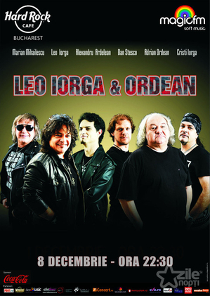 Concert Leo Iorga&Ordean la Hard Rock Cafe