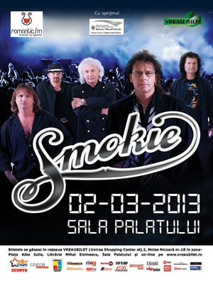 Smokie va concerta în Bucureşti împreună cu o orchestră