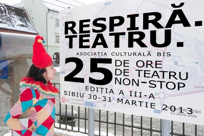 Respiră. Teatru. - 25 de ore de teatru non-stop în Sibiu