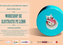 Workshop de ilustraţie pe lemn