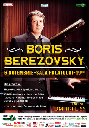 Recital Boris Berezovsky la Ateneul Român