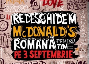 Restaurantul McDonald’s Romană a fost redeschis