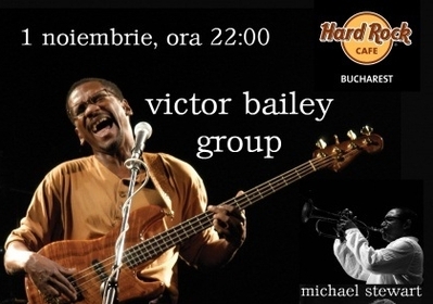 Victor Bailey Group, funk-jazz la Hard Rock Café