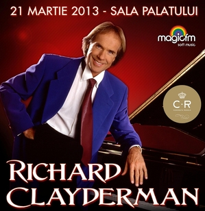 Richard Clayderman, în concert la Sala Palatului