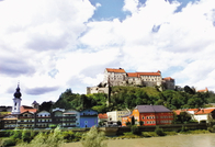 Burghausen, o lume medievală  între Germania şi  Austria