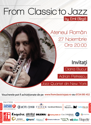 From Classic to Jazz, în premieră pe scena Ateneului