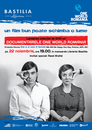 Lansarea DVD-urilor cu „Documentarele One World Romania” @ Librăria Bastilia