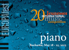 EUROPAfest 2013 sărbătoreşte 20 de ani de performanţă cu Jeunesses International Piano Competition