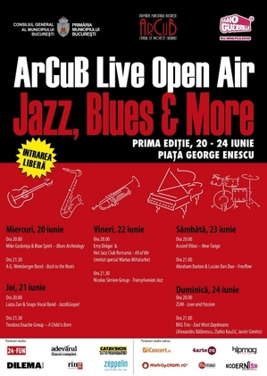 ArCuB Live Open Air, între 20 şi 24 iunie