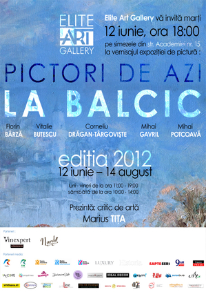 Pictori de azi la Balcic – expoziţie la Elite Art Gallery