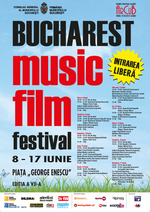 Vineri începe Bucharest Music Film Festival