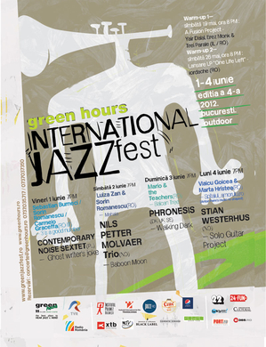 Concurs Green Hours Jazz Festival. Câştigă o invitaţie la concertele din 4 iunie - CONCURS ÎNCHEIAT