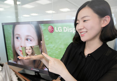 LG a prezentat ecranul de smartphone Full HD