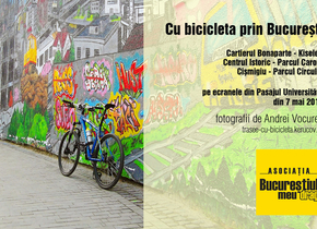 Cu bicicleta prin Bucureşti – expoziţie de fotografie