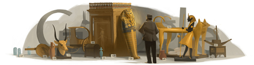 Egiptologul Howard Carter, omagiat de Google