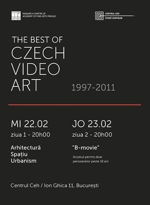 Proiecţii video la Centrul Ceh: The Best of Czech Video Art