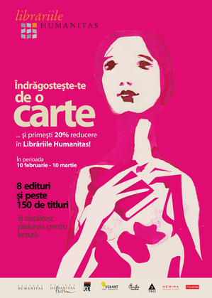 Îndrăgosteşte-te de o carte – promoţii la Librăriile Humanitas