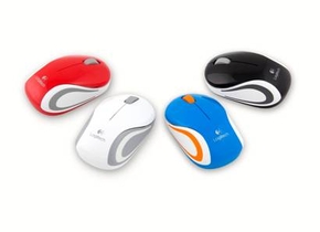 Logitech lansează o serie de mini mouşi coloraţi