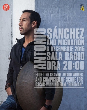 Antonio Sanchez & Migration, pe 6 decembrie, la Bucureşti