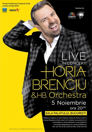 Horia Brenciu & HB Orchestra Live la Sala Palatului