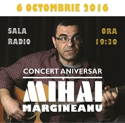 Mihai Mărgineanu va avea invitaţi speciali la concertul de la Sala Radio