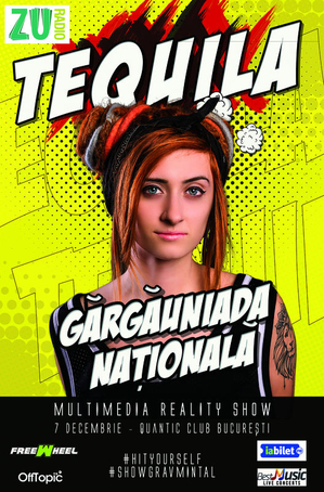 JO este invitata speciala a showului TEQUILA - Gargauniada Nationala de la Club Quantic