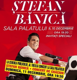 La cererea publicului, al treilea Concert de Crăciun Ștefan Bănică