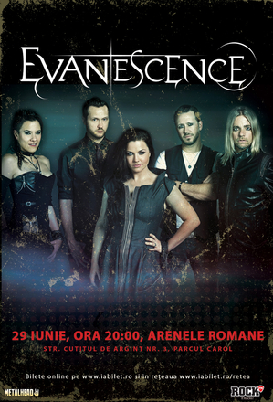 Evanescence la Bucuresti: Pachetele VIP Meet & Greet sunt Sold-Out !