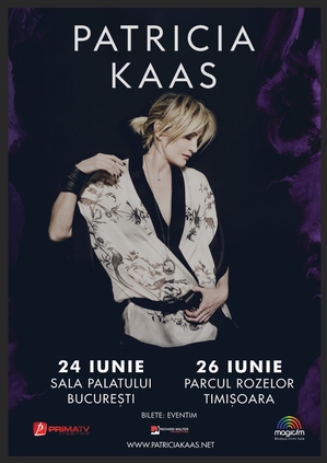 Patricia Kaas la București și Timișoara